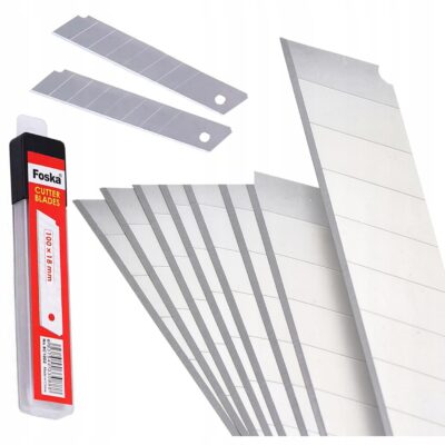 Ostrza łamane do nożyka zestaw 100 sztuk