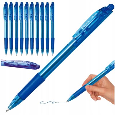 Długopis biurowy niebieski – 10 sztuk