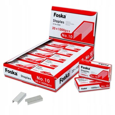 Zszywki No10 zestaw 20 000 sztuk