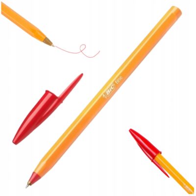 Długopis biurowy tradycyjny czerwony