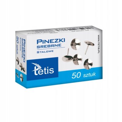 Pinezki biurowe 50 sztuk