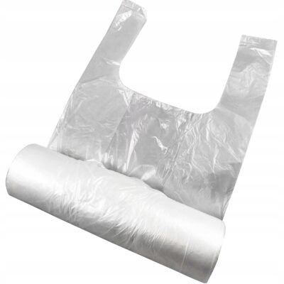 Reklamówki foliowe jednorazowe – 100 sztuk