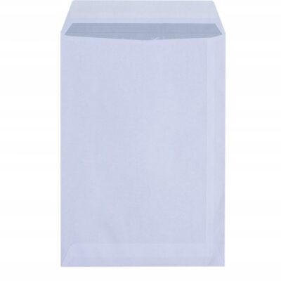 Koperty na listy, biurowe wysyłkowe C4/A4 HK z paskiem klejącym białe 50szt