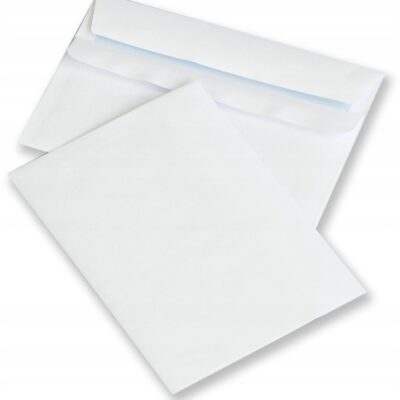Koperty na listy, biurowe wysyłkowe C6 SK samoklejące białe 100szt