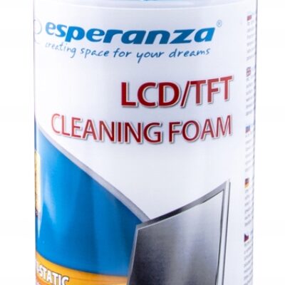 Pianka do czyszczenia komputerów monitorów telewizorów LCD 400ml Esperanza