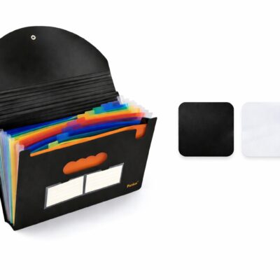 TECZKA A4 HARMONIJKA KOLOROWYMI PRZEKŁADKAMI 13 PRZEGRÓD AKTÓWKA OFERTÓWKA