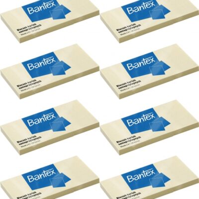 Bloczki Samoprzylepne, Żółte kartki samoprzylepne 50×40 300szt x 12