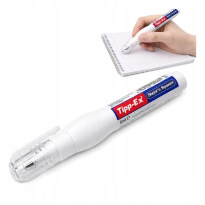 KOREKTOR W DŁUGOPISIE BIC TRIPPEX 8ML PRECYZYJNY BIAŁY