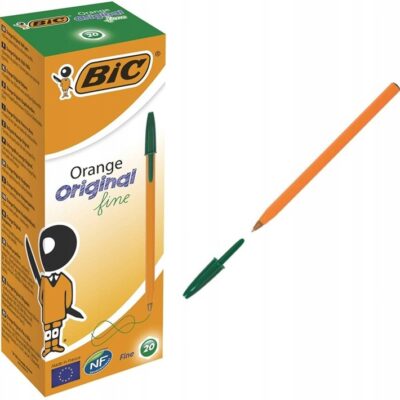 Bic Original długopis klasyczny orange ZIELONY ZESTAW x20